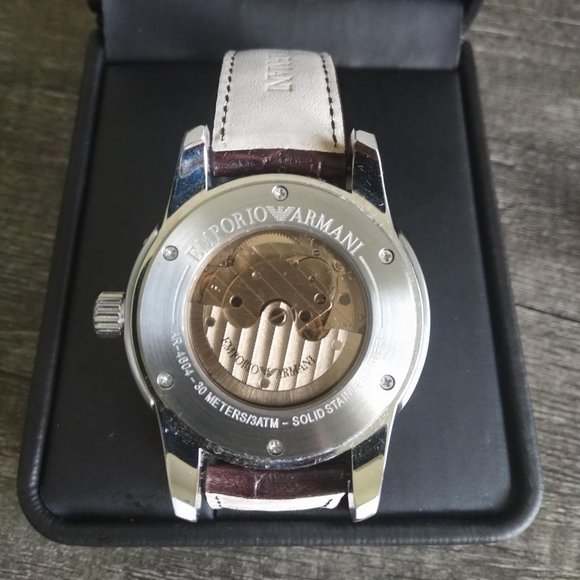 Emporio Armani AR-4604 automatic wristwatch - Picture 4 of 4